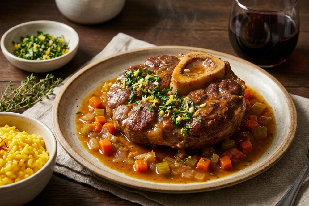 Ossobuco alla Milanese met runderschenkel