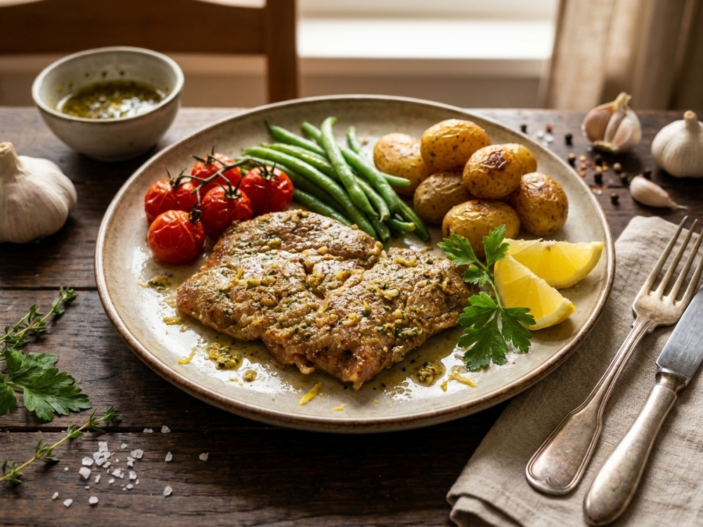 Zomerse Minute Steak met Citroen en Knoflookmarinade
